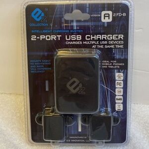 2 Port USB Charger EZ Collection Intelligent Charging System
